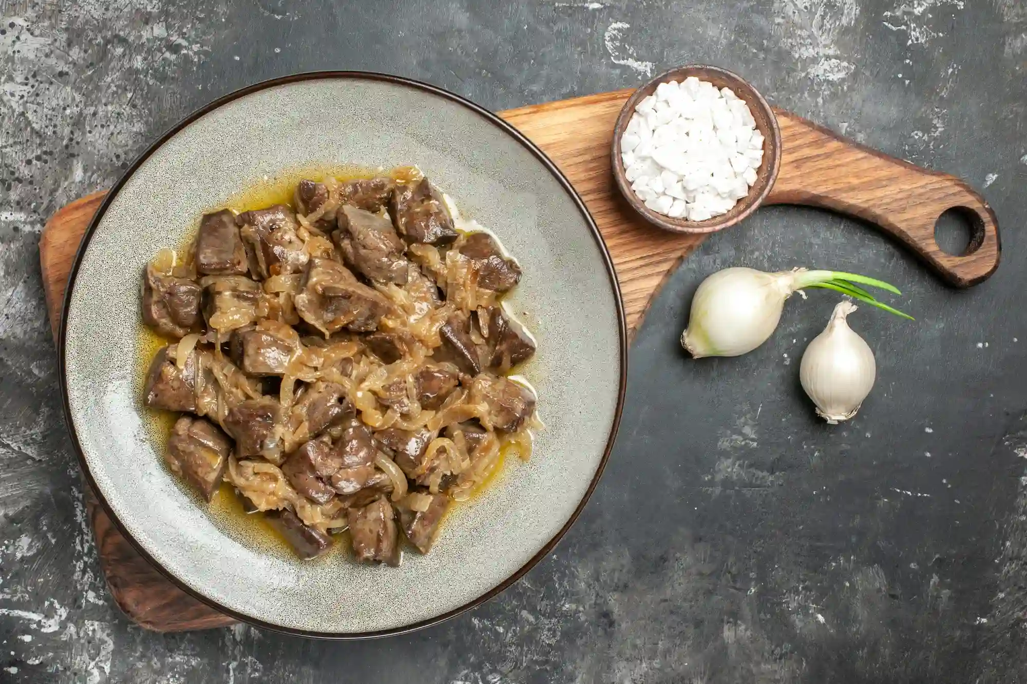 Carne stroganoff con manteca de cerdo PORCELLO