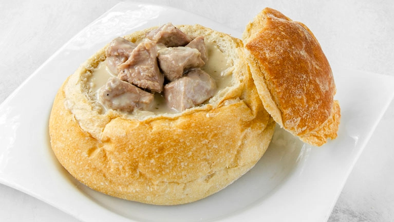 Panecook de carne desmechada en manteca de cerdo PORCELLO